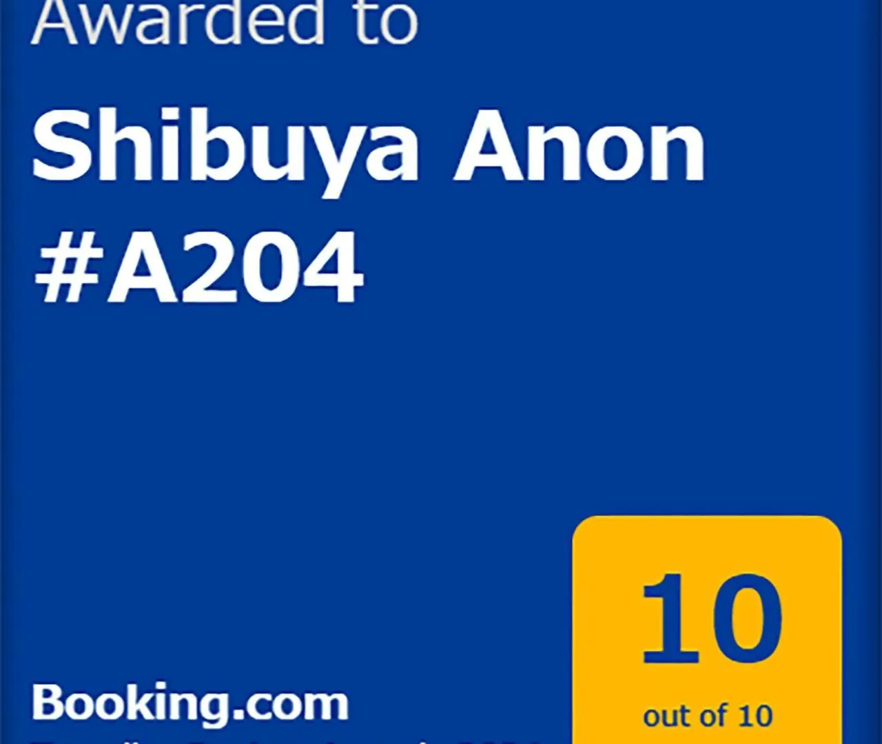 Shibuya Anon #A204 Apartment Tokyo